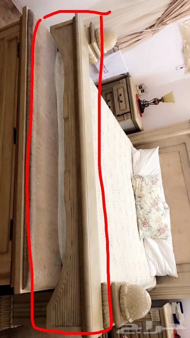 غرفة نوم ودولاب عبايات  (image 9)