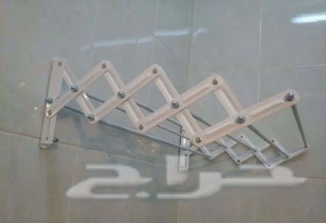 منشر ملابس جداري (image 1)