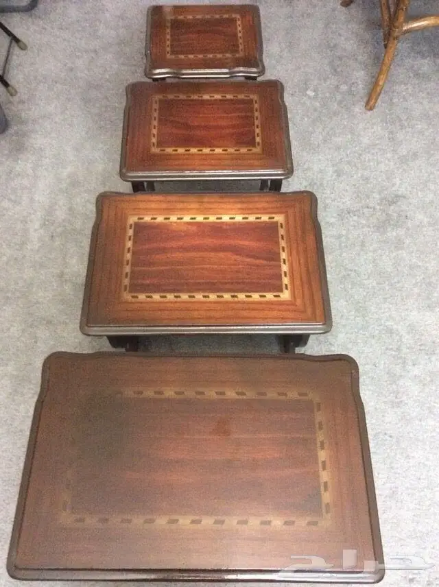 طاوله اربع حبات متداخله  (image 4)