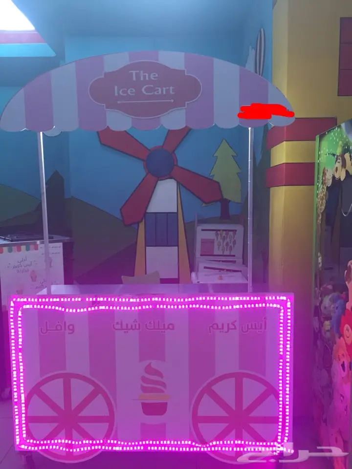 عربة كشك و أجهزة مجهزة للبيع (image 1)