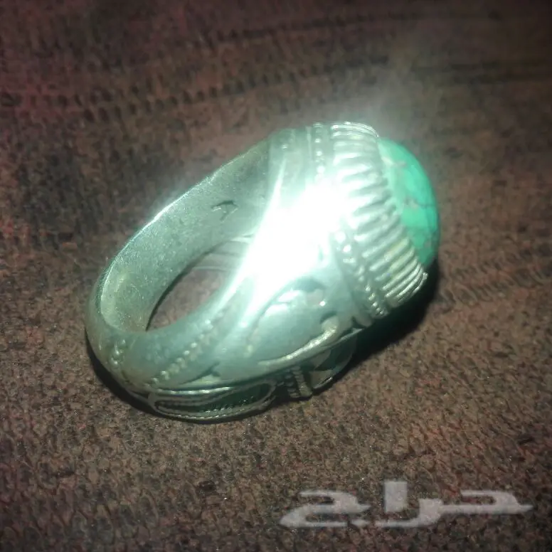 خاتمين فضه والفص نيسابوري (image 2)