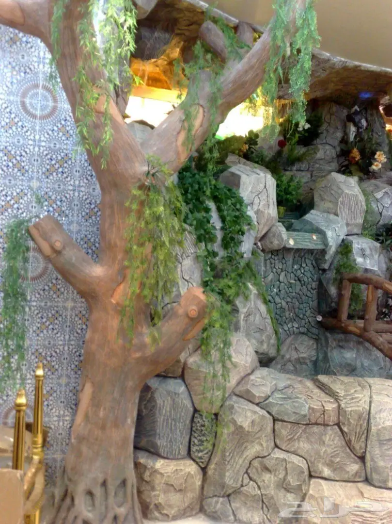 اعمال ديكورات وشلال مائي  (image 13)