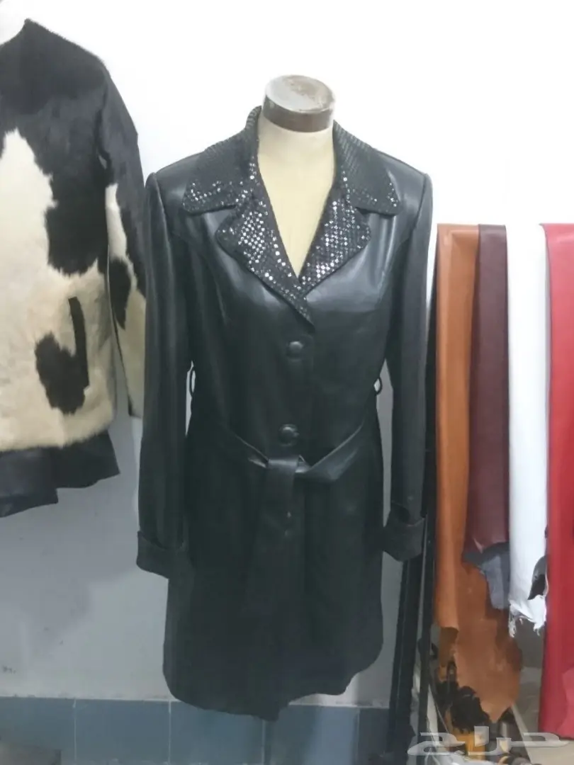 تفصيل جلد طبيعي جاكيت او بالطو  (image 5)