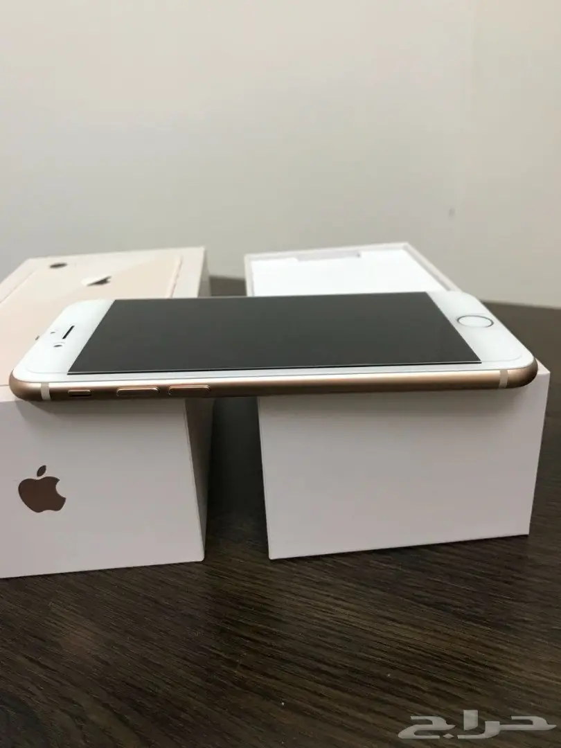 ايفون 8 ذهبي - كالجديد! ضمان سنتين (image 4)