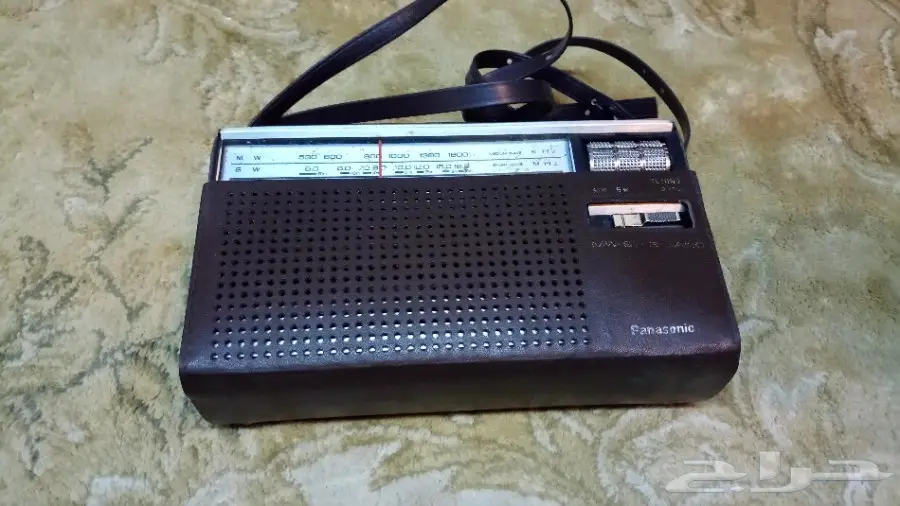 راديو ناشيونال باناسونك ابو جراب جلد أصلي (Image 1)