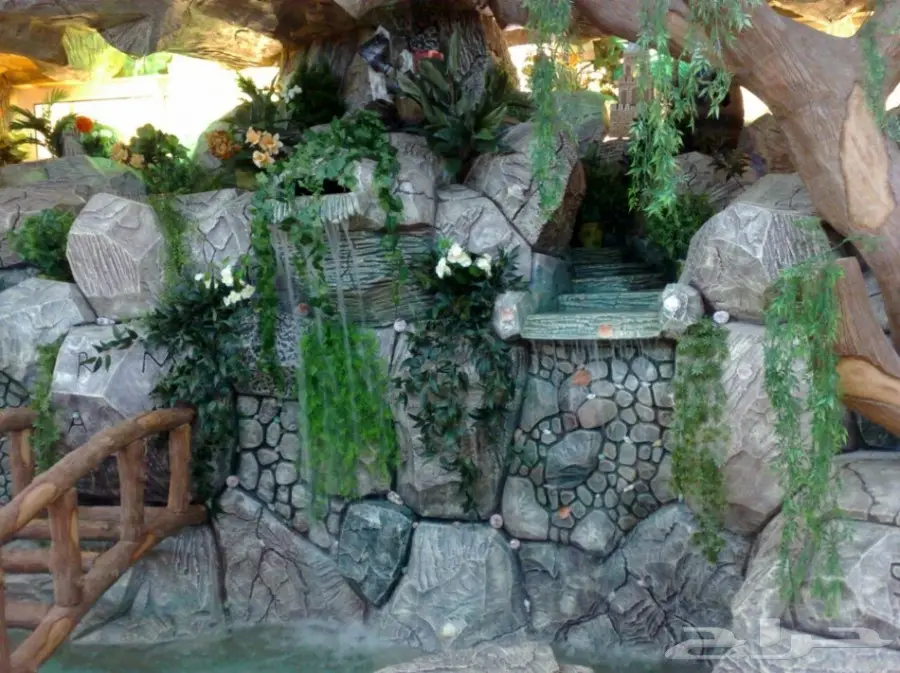 اعمال ديكورات وشلال مائي  (image 10)