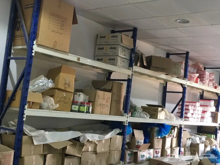 للبيع-  ارفف مستودعات - الرس