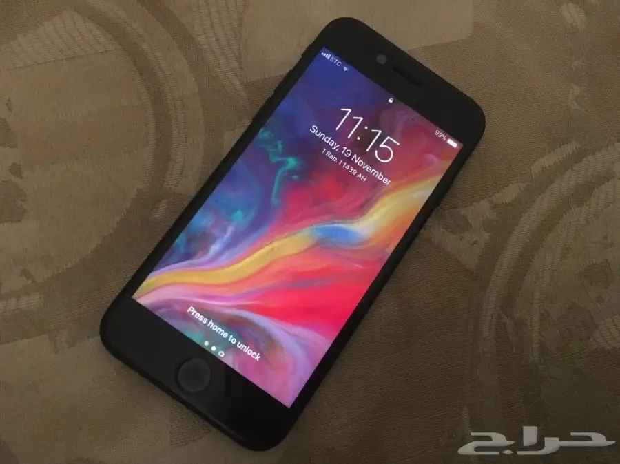ايفون 7 العادي اسود مطفي 128 غيغا بحكم الجديد (image 14)