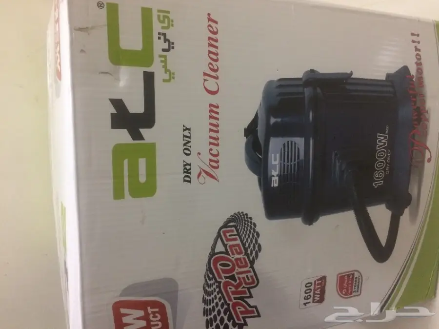 مكنسه كهربائيه لم تستخدم 