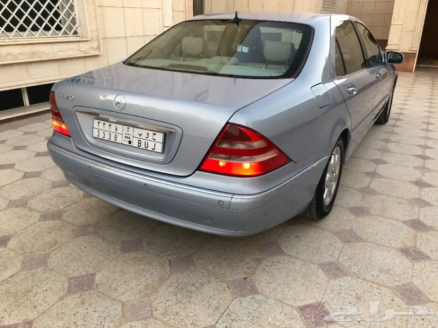 مرسيدس بنز S 320 2002 (فياجرا) بحري داخل بيج (image 16)