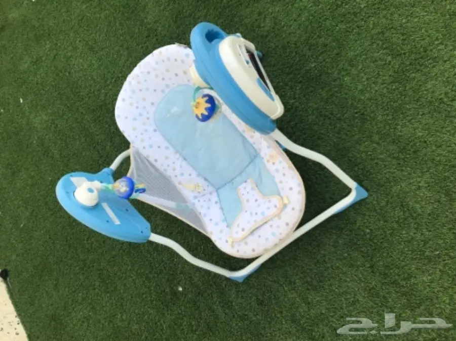سرير هزاز بالبطاريه مستعمل نضيف 250 ريال (image 1)