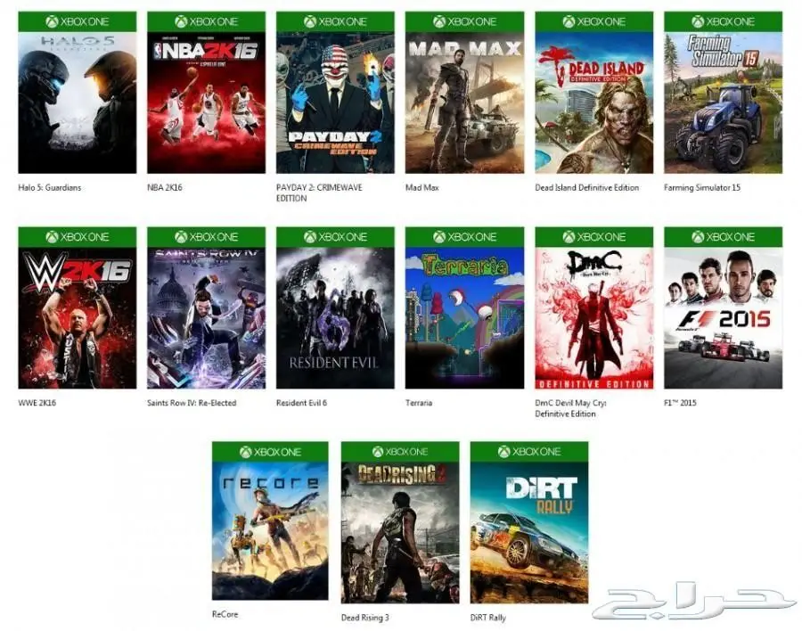 اشتراكات اكس بوكس ون العاب xbox one (image 9)