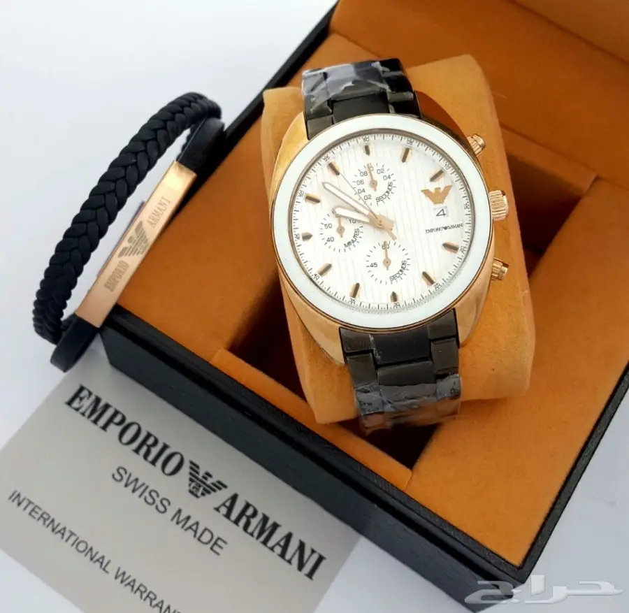 ساعات أرميني رجالية - نسخ طبق الأصل (ستالستيل) (image 5)