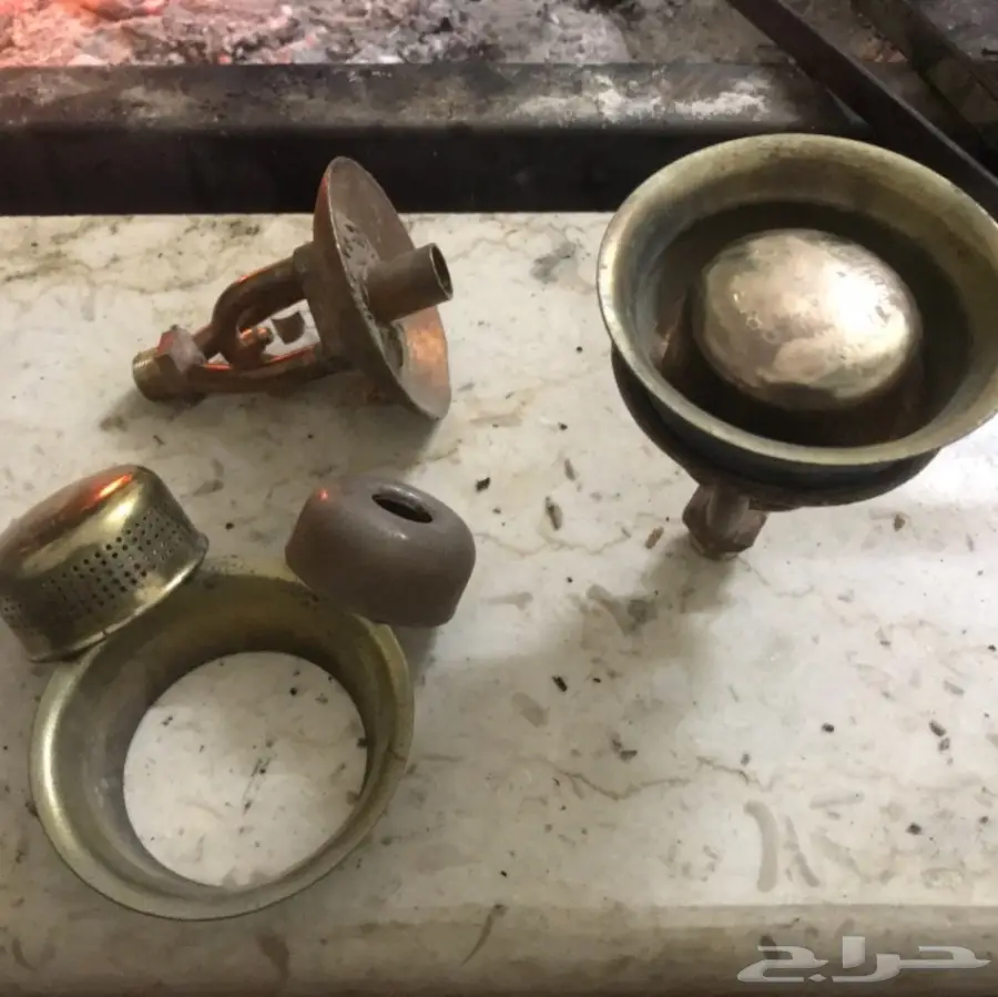 عيون غاز دافور اباريق العساف وصطل العساف تراث