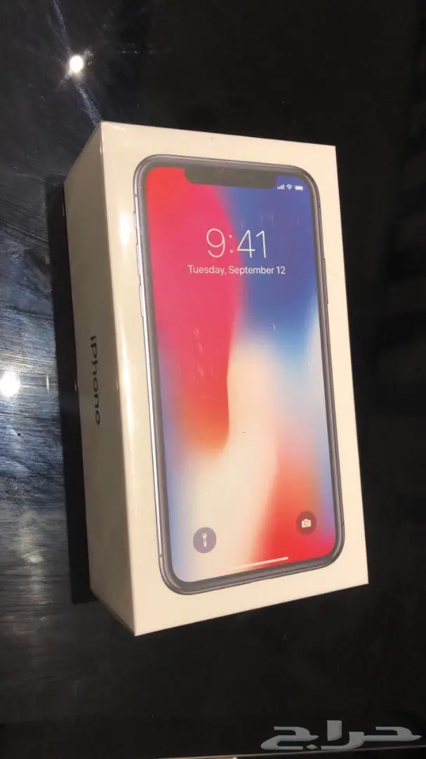 ايفون X اسود جديد للبيع 64gb
