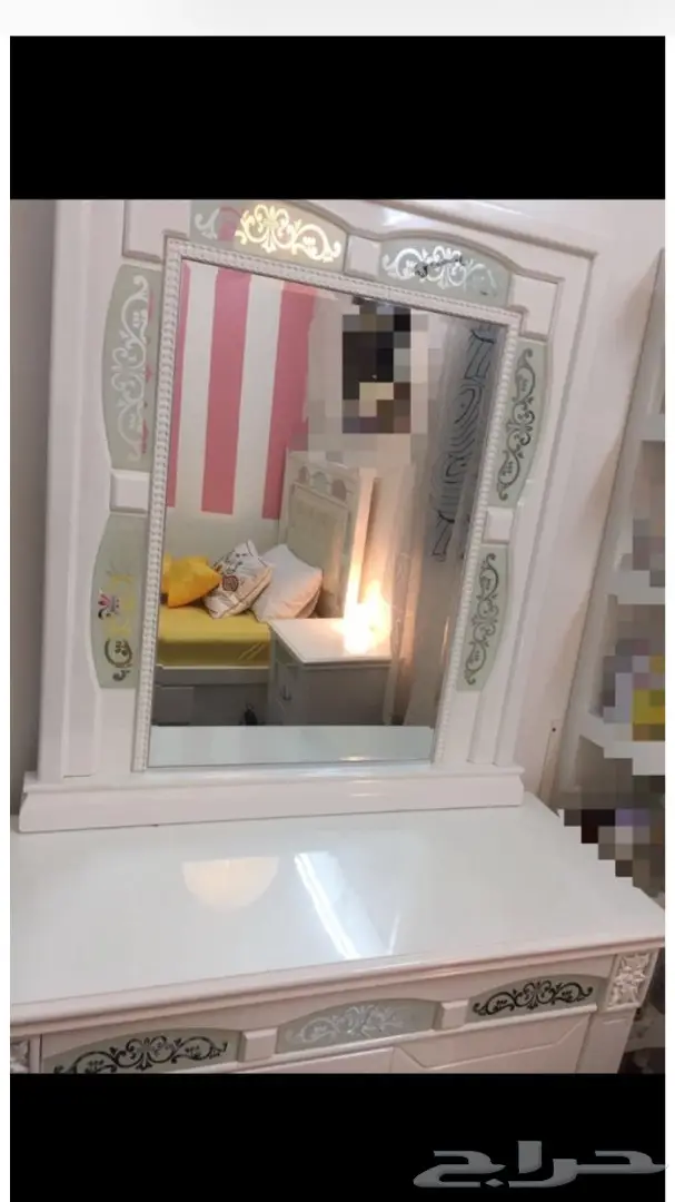 غرفة نوم مستعمله نظيفه للبيع 