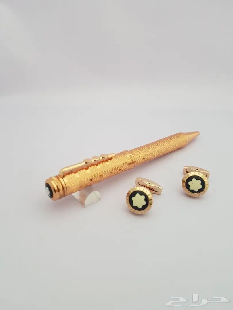 طقم قلم وكبك ماركة مونت بلانك موديلات 2018  (image 4)