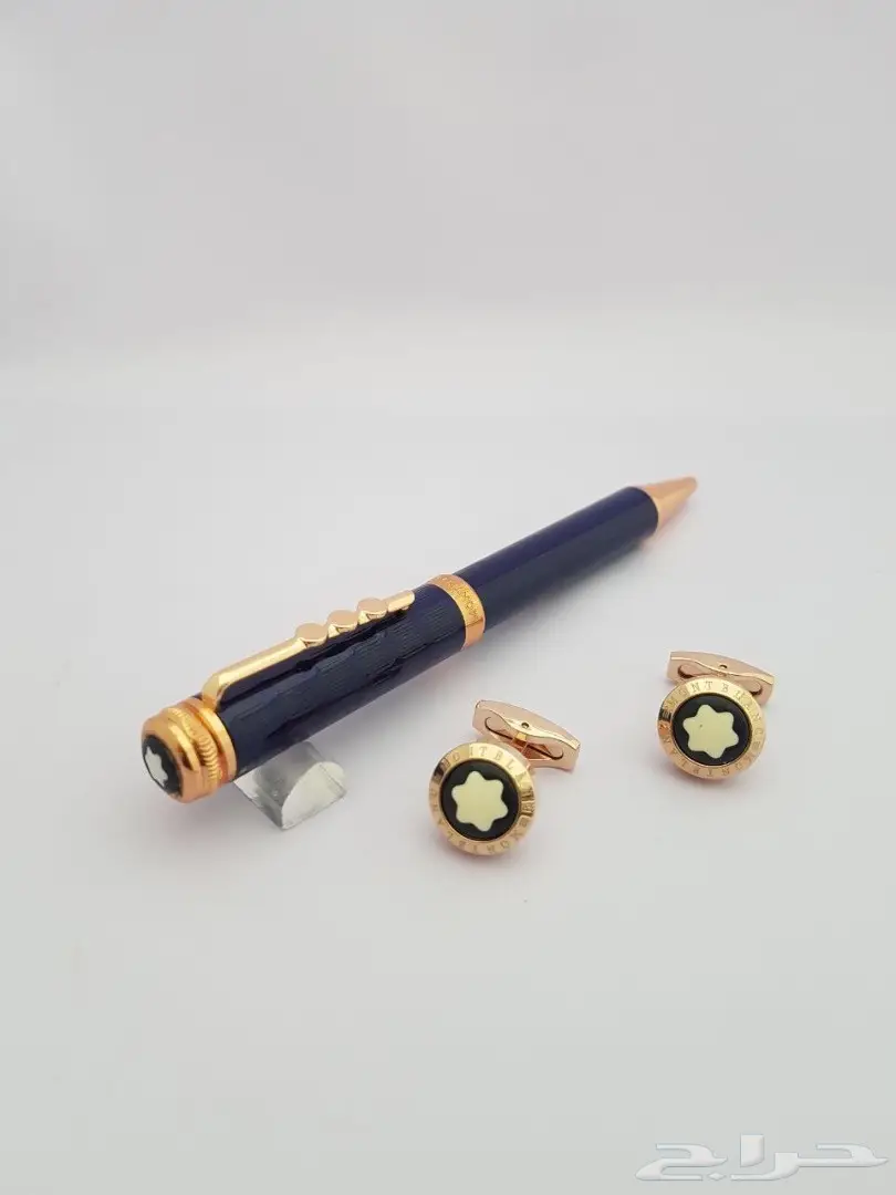 طقم قلم وكبك ماركة مونت بلانك موديلات 2018  (image 6)