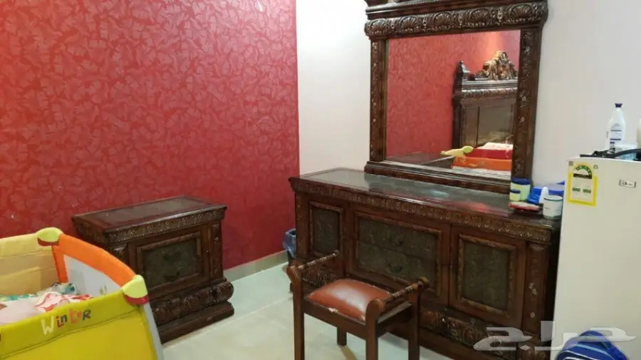 غرفة نوم نفرين وغرفة اطفال ثلاث اسرة للبيع (image 3)