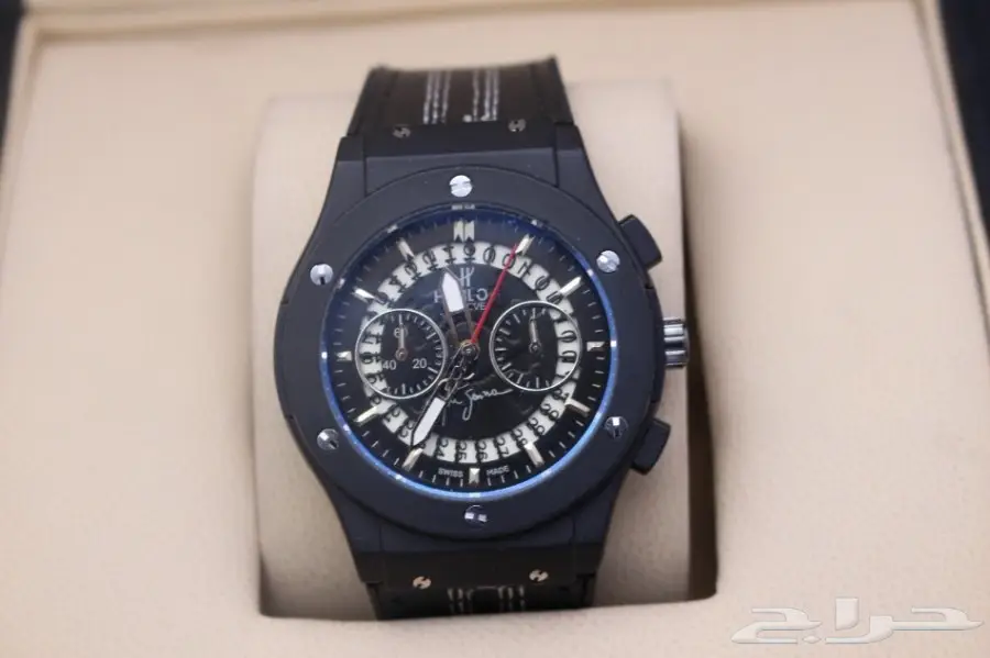  ساعة كوبي ون من ماركه هوبلت جلد نضيف (image 5)