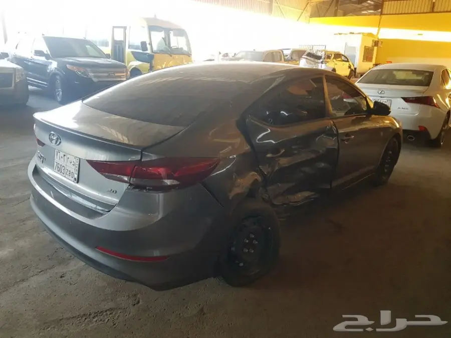 النترا موديل 2017 مصدوم للبيع