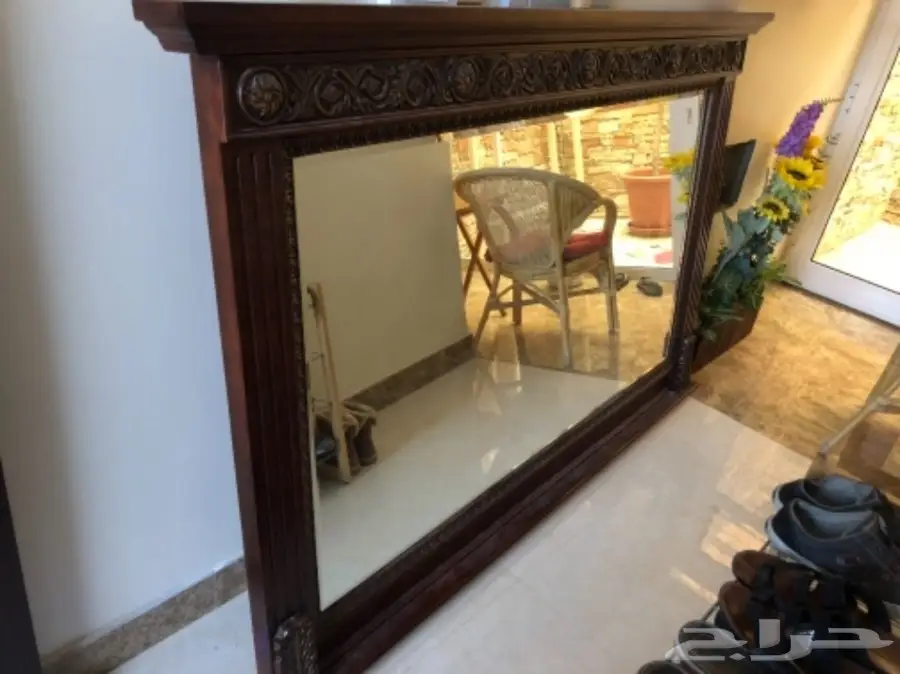 مرايه كبيره ثمينه