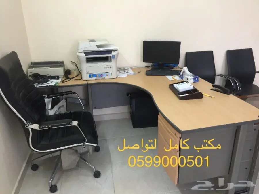 للبيع اثاث مكتبي (image 2)