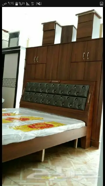 غرف نوم وطني جديدة ألوان مختلفه السعر1800ريال (image 5)