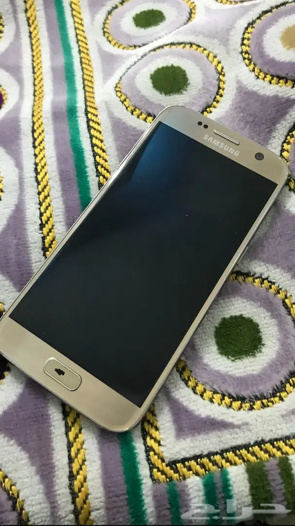  للبيع جالكسي اس S7 ذهبي  32 قيقا نظيف 