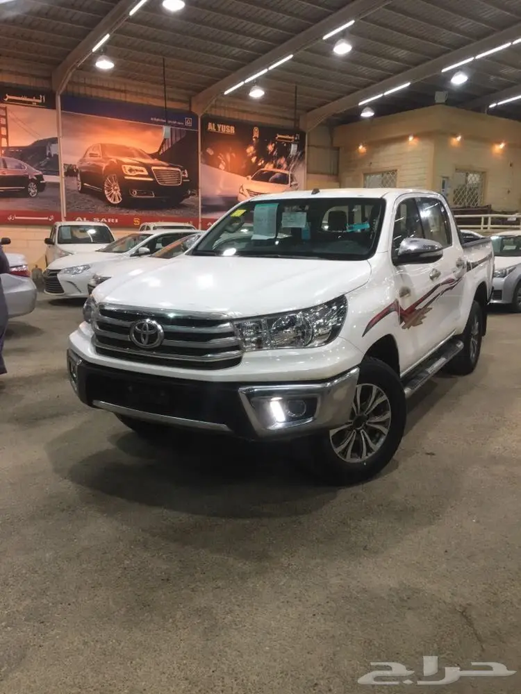 هايلكس 2017 S GLX دبل توماتيك أصفار سعودى