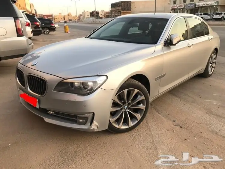 بي ام 730 طلبيه خاصه خليجي فضي 2014 بدي مرشوش