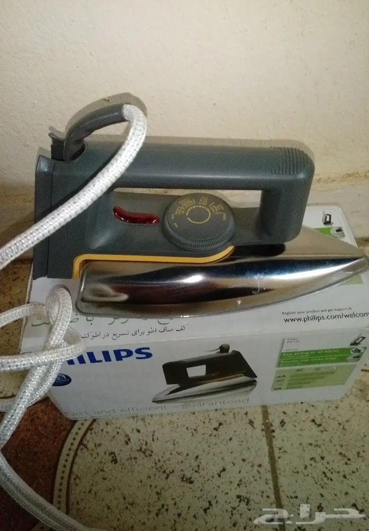 مكواة بخارية ماركة فيليبس  (image 1)