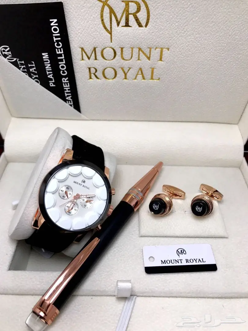  ساعات ماركه مونت رويال اطقم رجالي مكتمله (image 2)