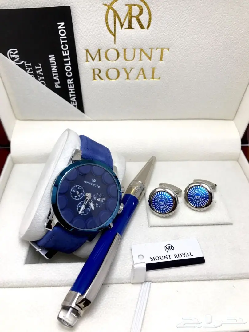  ساعات ماركه مونت رويال اطقم رجالي مكتمله (image 3)