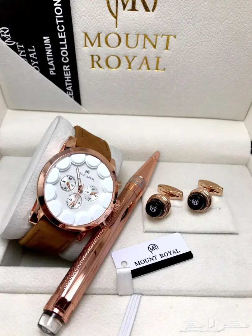  ساعات ماركه مونت رويال اطقم رجالي مكتمله (image 5)