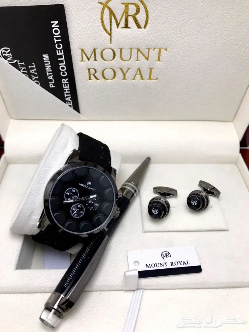  ساعات ماركه مونت رويال اطقم رجالي مكتمله (image 6)