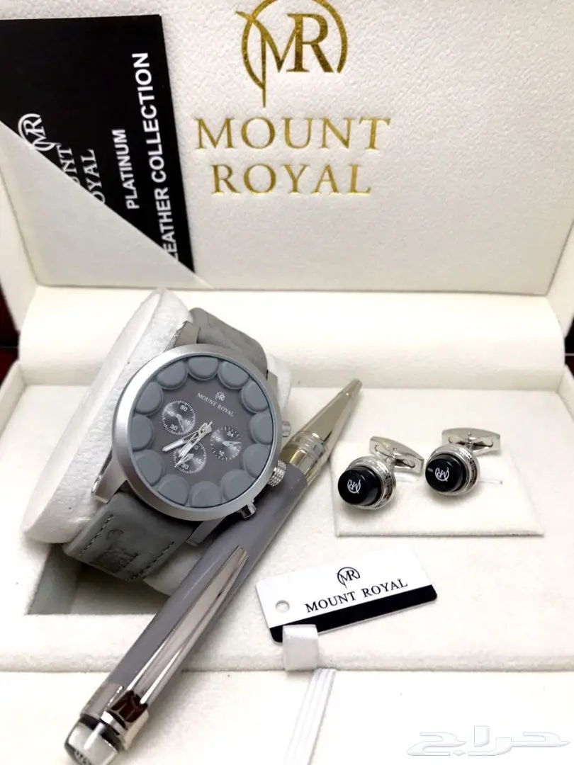  ساعات ماركه مونت رويال اطقم رجالي مكتمله (image 10)