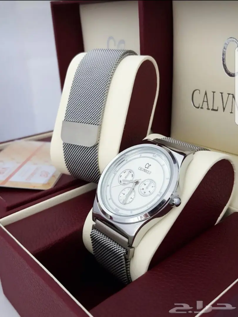 ساعات ستالستيل حصير جوده عاليه كالفن بولو (image 4)
