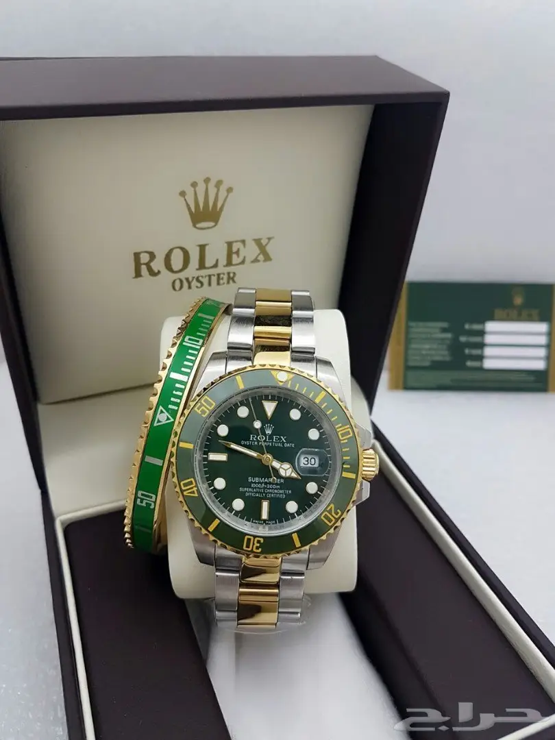  أفخم طقم ساعة رولكس سمرينر رجالي