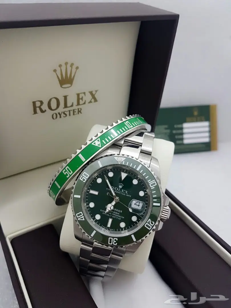  أفخم طقم ساعة رولكس سمرينر رجالي (image 1)
