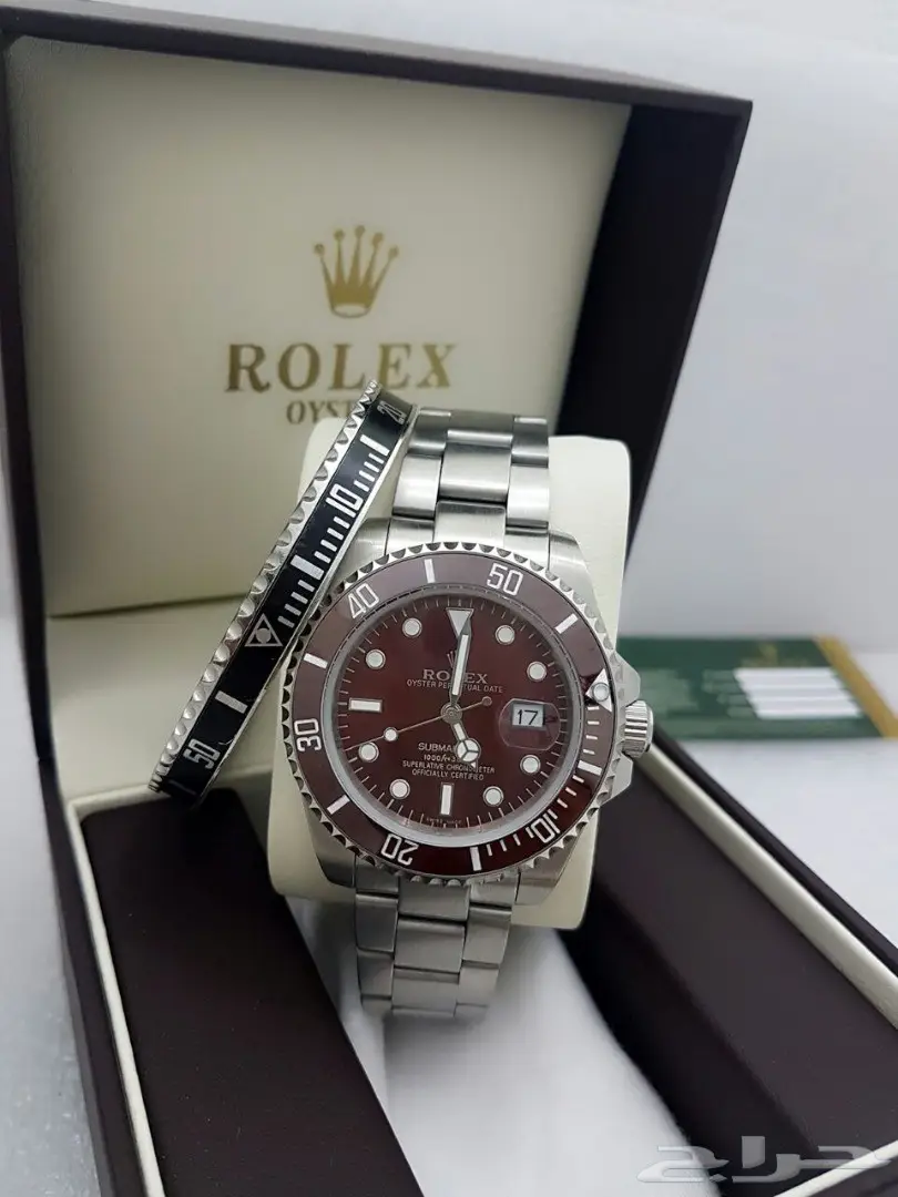  أفخم طقم ساعة رولكس سمرينر رجالي (image 3)