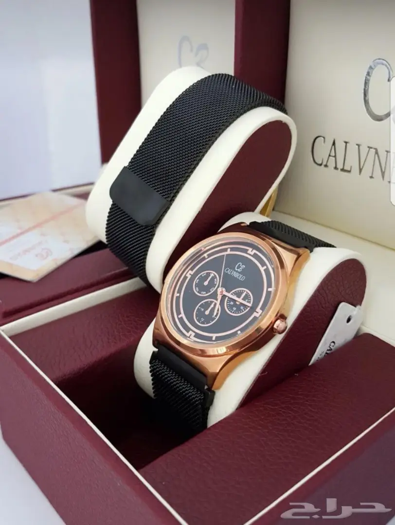 ساعات ستالستيل حصير جوده عاليه كالفن بولو