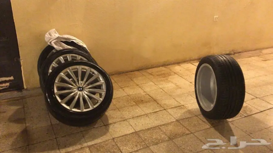 جنوط بي ام الفئة السابعة مقاس 19 اصلية وكالة  (image 2)