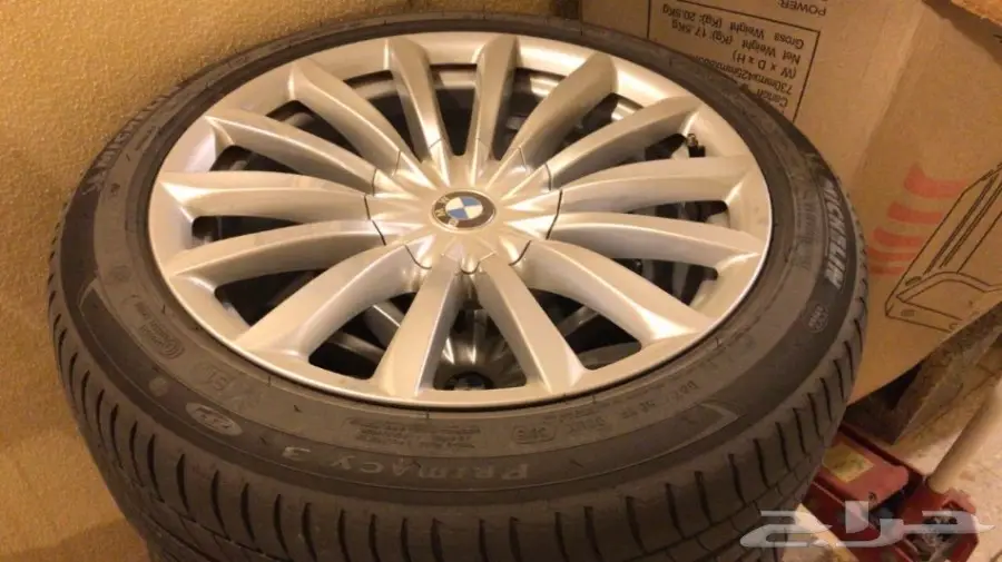 جنوط بي ام الفئة السابعة مقاس 19 اصلية وكالة  (image 3)