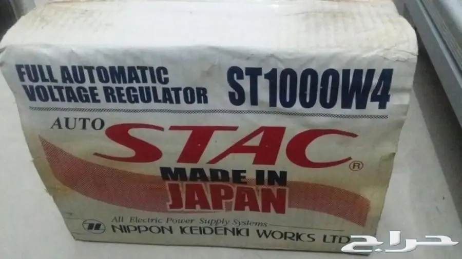 منظم كهرباء 1000 واط  جديد