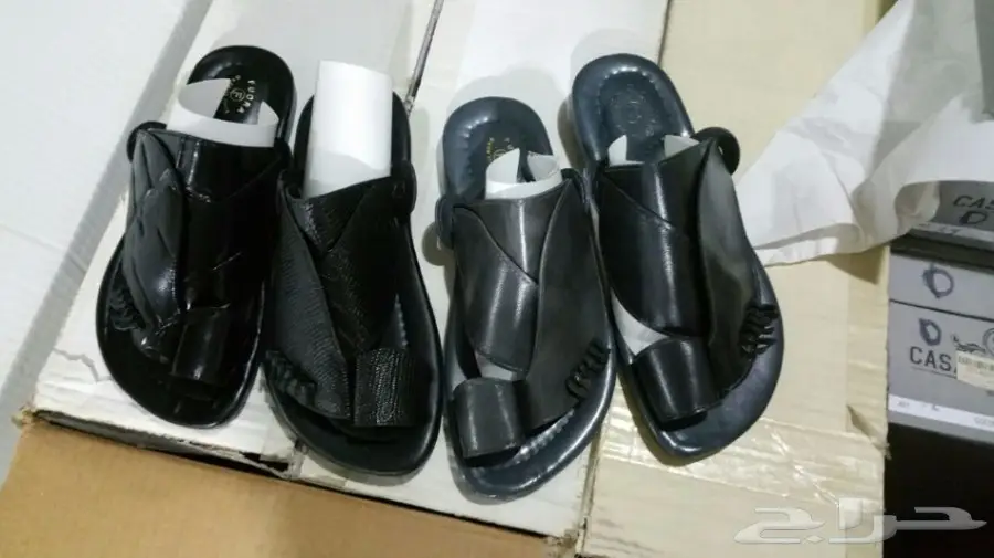 صنادل جلد طبيعي  (image 8)