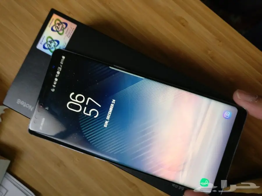 جهاز galaxy note 8 اوركيد جراي (image 2)