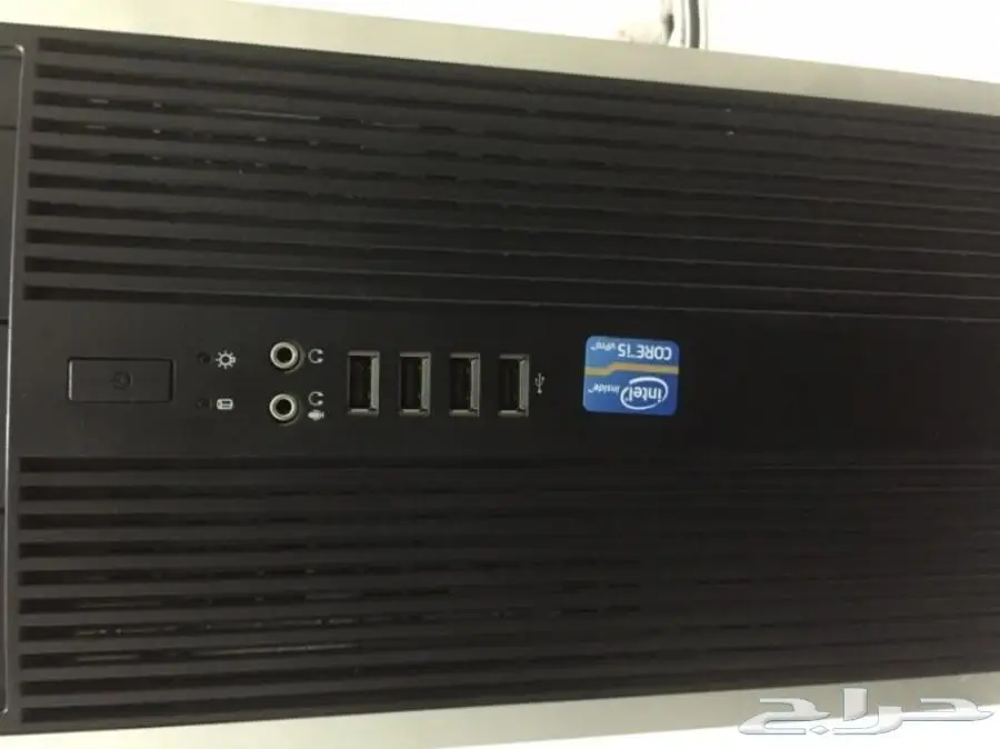 كمبيوتر HP مكتبي كامل (i5)  (image 1)