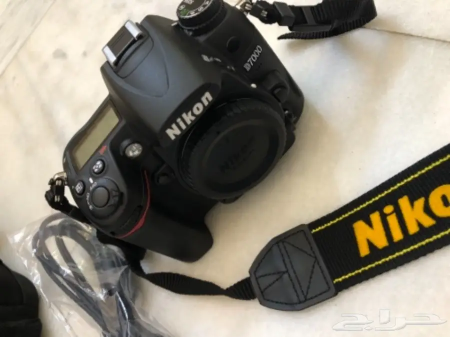 نيكون D7000 جديد للبيع بكامل اغراضه  (image 2)