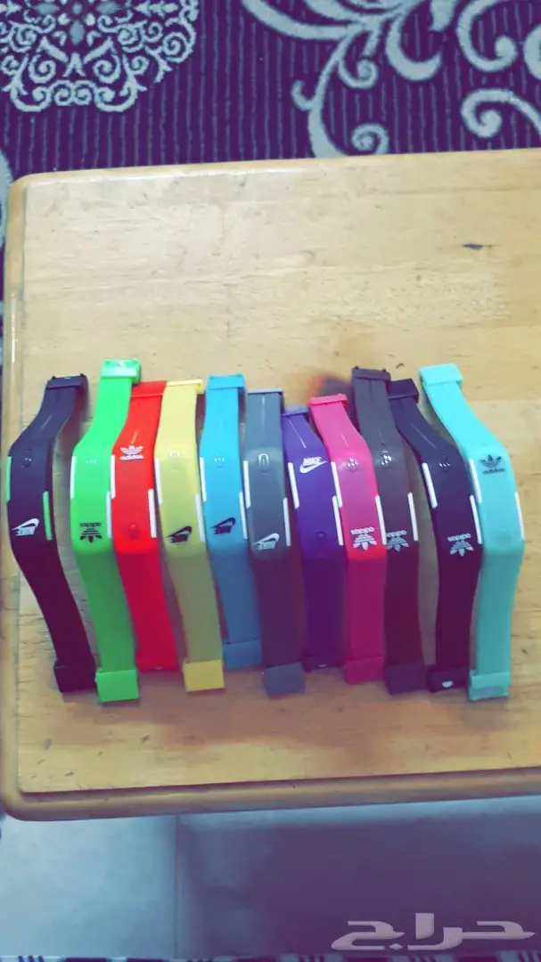 ساعة نايك واديداس ضد الماء رياضية 